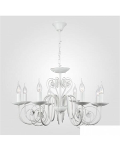 Подвесная люстра Tomas 60018/8 (белый/золотой) Евросвет