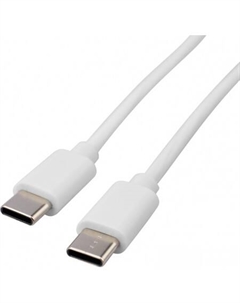Кабель 18-1828 USB Type-C - USB Type-C (1 м, белый) Rexant