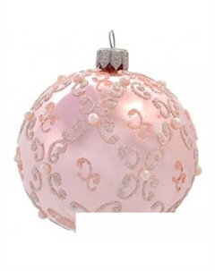 Елочная игрушка Д-183-2 (розовый глянец) 200-012-4 Orbital