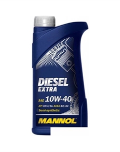 Моторное масло DIESEL EXTRA 10W-40 1л Mannol