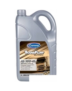 Моторное масло TransFlow AD 10W-40 5л Comma