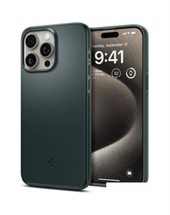 Чехол для телефона Thin Fit для iPhone 15 Pro Max ACS06548 (зеленый) Spigen