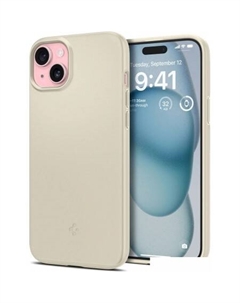 Чехол для телефона Thin Fit для iPhone 15 ACS06782 (бежевый) Spigen