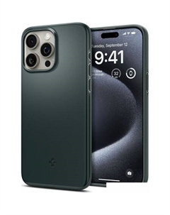 Чехол для телефона Thin Fit для iPhone 15 Pro ACS06690 (зеленый) Spigen
