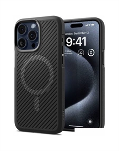 Чехол для телефона Core Armor (MagFit) для iPhone 15 Pro ACS06467 (черный) Spigen
