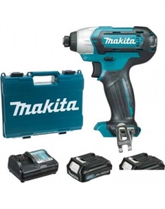 Винтоверт TD110DWAE (с 2-мя АКБ, кейс) Makita