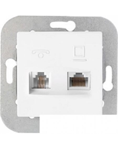 Розетка компьютерная Стиль ТРК-004 (белый) Bylectrica