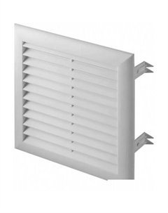 Вентиляционная решетка Express T101 17x17 (белый) Awenta
