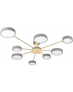 Припотолочная люстра Sunrise 10316/8 (Grey) Loft it