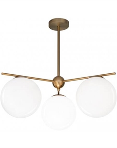 Подвесная люстра 60147/3 (латунь) Евросвет
