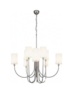 Подвесная люстра 60164/10 (никель) Евросвет
