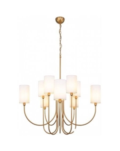 Подвесная люстра 60164/10 (латунь) Евросвет