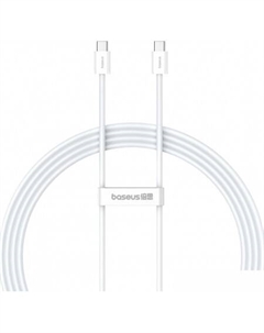 Кабель Superior Series 2 Fast Charging Data Cable 100W USB Type-C - USB Type-C (2 м, белый) Baseus