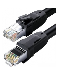 Кабель NW121 70329 RJ45 - RJ45 (2 м, черный) Ugreen