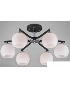 Припотолочная люстра 30145/6 (Chrome/Wenge) Евросвет