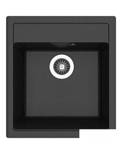 Кухонная мойка Rock SQR 100 (черный металлик 601) Aquasanita