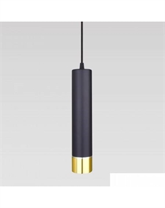Подвесная люстра DLN107 GU10 черный/золото Евросвет
