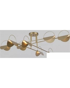 Люстра средней высоты Grazia 70148/8 золото Евросвет