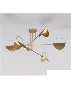 Люстра средней высоты Grazia 70148/6 золото Евросвет