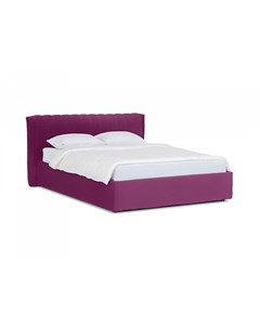 Кровать queen anastasia lux фиолетовый 187x95x226 см Ogogo