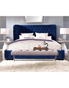 Кровать brussel синий 180x140x215 см Icon designe