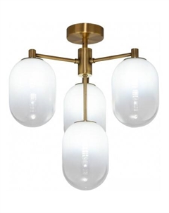 Люстра средней высоты 60161/4 (латунь) Евросвет