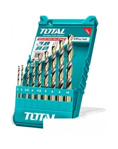 Набор сверл TACSD0095 (9 шт) Total