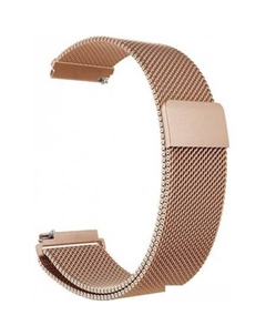 Браслет Milanese loop металлический 24 мм (красное золото) Rumi