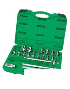 Набор головок слесарных GCAI2407 24 предметов Toptul