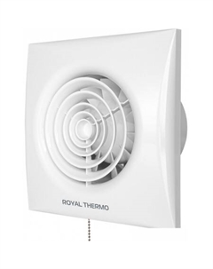 Осевой вентилятор Sunrise RAFR 100 P с тяговым выключателем Royal thermo