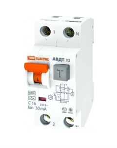 Дифференциальный автомат SQ0202-0031 Tdm electric