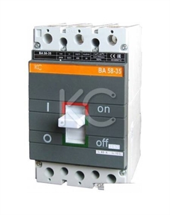 Выключатель автоматический ВА 58-35 3P 160А 35кА 84114 Кс