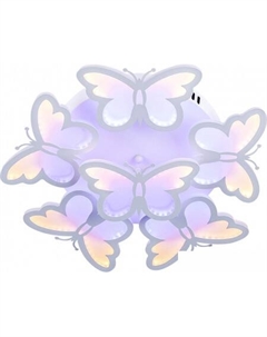 Припотолочная люстра Butterfly 10205/5 LED*80W White Escada