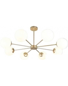 Люстра средней высоты ETHEREAL 2110/8P Gold Escada