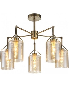 Люстра средней высоты Divita 688/5P E14*40W Brass Escada