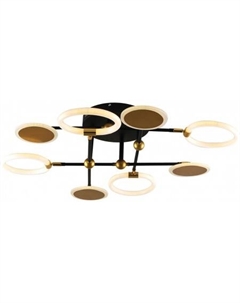 Люстра средней высоты Cassiopeia 10247/8 LED LED*63W Black/Gold Escada