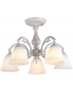 Люстра средней высоты Versailles 1114/5PL E27*60W White Escada