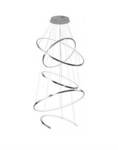 Подвесная люстра Амия 09475-5A.02 (хром) Kinklight