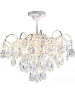 Люстра средней высоты Bling 1122/5PL E27*60W White/Gold Escada