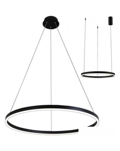 Подвесная люстра Тор 08213.19A 4000К (черный) Kinklight