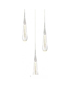 Подвесная люстра Гутта 07861-3AS.02 (хром) Kinklight