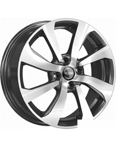 КС893 16x6" 4x100мм DIA 60.1мм ET 41мм Алмаз черный K&k