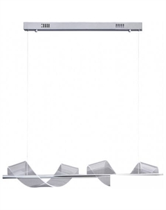 Подвесная люстра Илина 08042-2АS,02 (хром) Kinklight