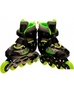 Роликовые коньки 8803-L-GN (р. 38-41) Favorit