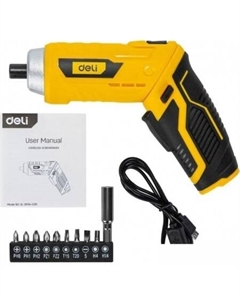 Электроотвертка DL-DP04-E2B1 102990 Deli