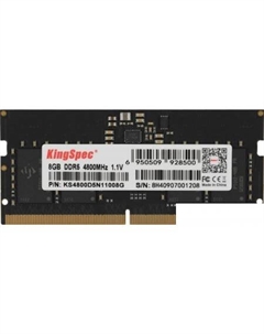 Оперативная память 8ГБ DDR5 SODIMM 4800 МГц KS4800D5N11008G Kingspec