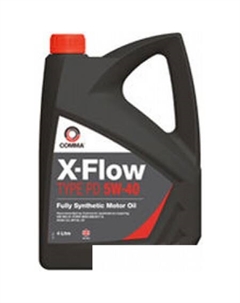 Моторное масло X-Flow Type PD 5W-40 4л Comma