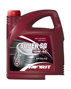 Моторное масло Super SG 10W-40 4.5л Favorit