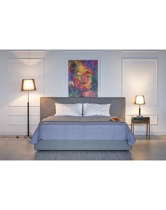 Кровать rovena серый 230x105x215 см Icon designe