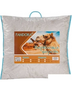 Спальная подушка Верблюжья шерсть тик 70x70 Pandora